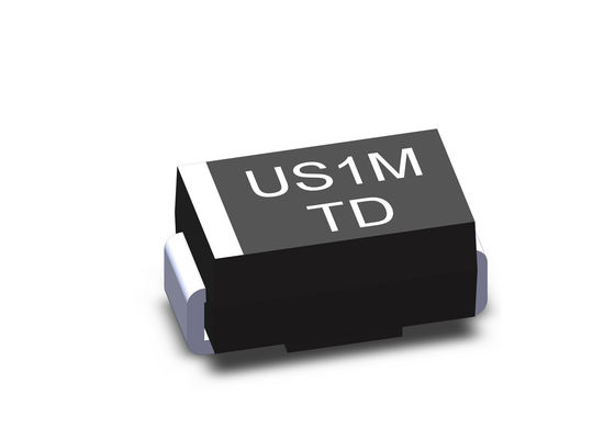 Diodo di raddrizzatore ultraveloce ultraveloce del diodo di raddrizzatore di recupero di UF1M Us 1m 1000v 1A Smd