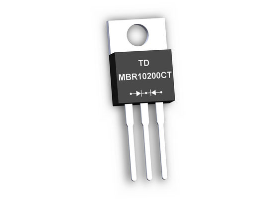 diodo Schottky doppio del diodo di raddrizzatore della barriera di 10A 100V Schottky MBR10200CT Mbr10200ct